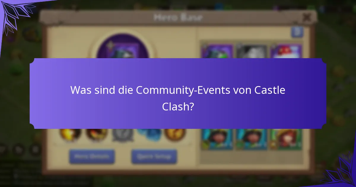 Welche Sonderaktionen werden in Castle Clash angeboten?