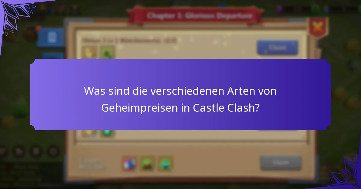 Wie funktionieren Überraschungsbelohnungen in Castle Clash-Events?