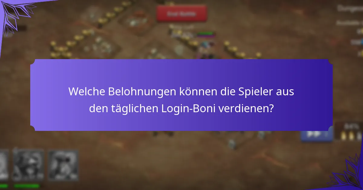 Was sind die aktuellen Updates zu den täglichen Login-Boni von Castle Clash?