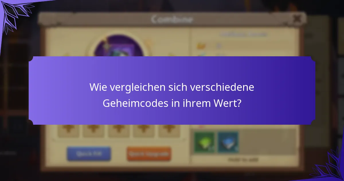 Welche Tipps können die Nutzung von Geheimcodes verbessern?